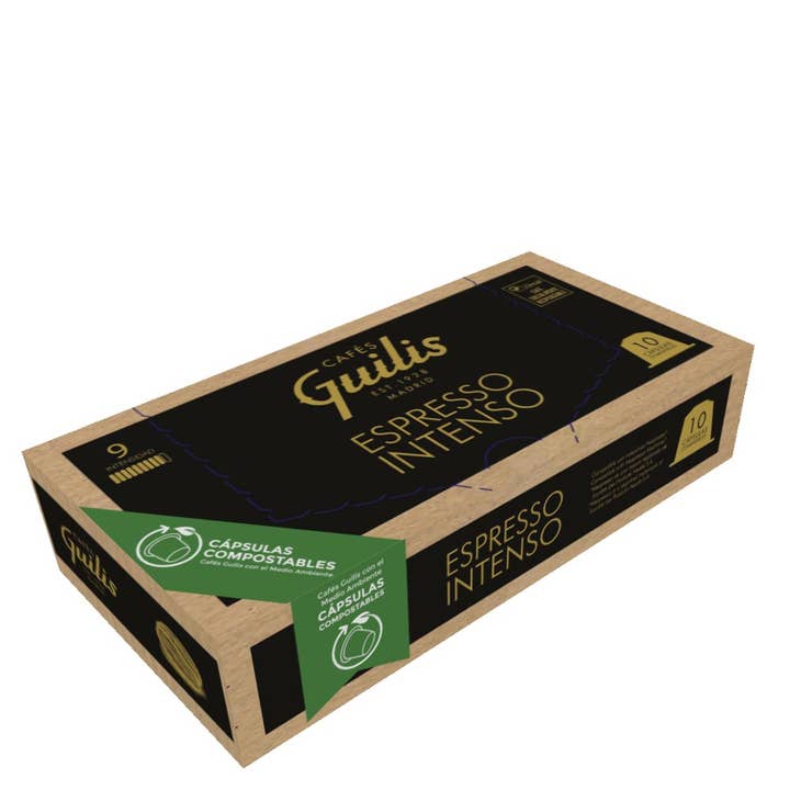 Cafés Guilis - Wholesale Instant Coffee/Espresso - Nespresso® Intense Coffee Compostable Capsules 120 pcs2