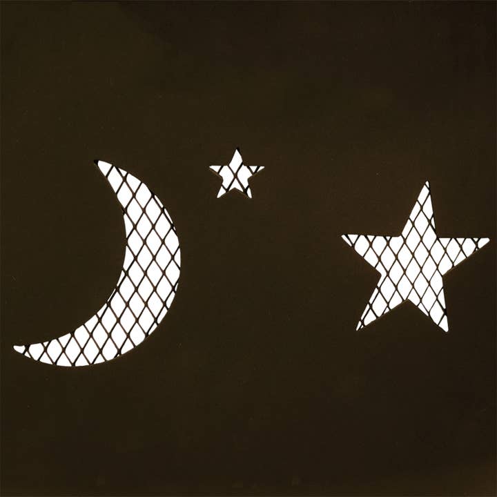 Sunnydaze Decor - Wholesale Fire Pit - 42 in Cosmic Steel Fire Pit with Spark Screen and Poker12