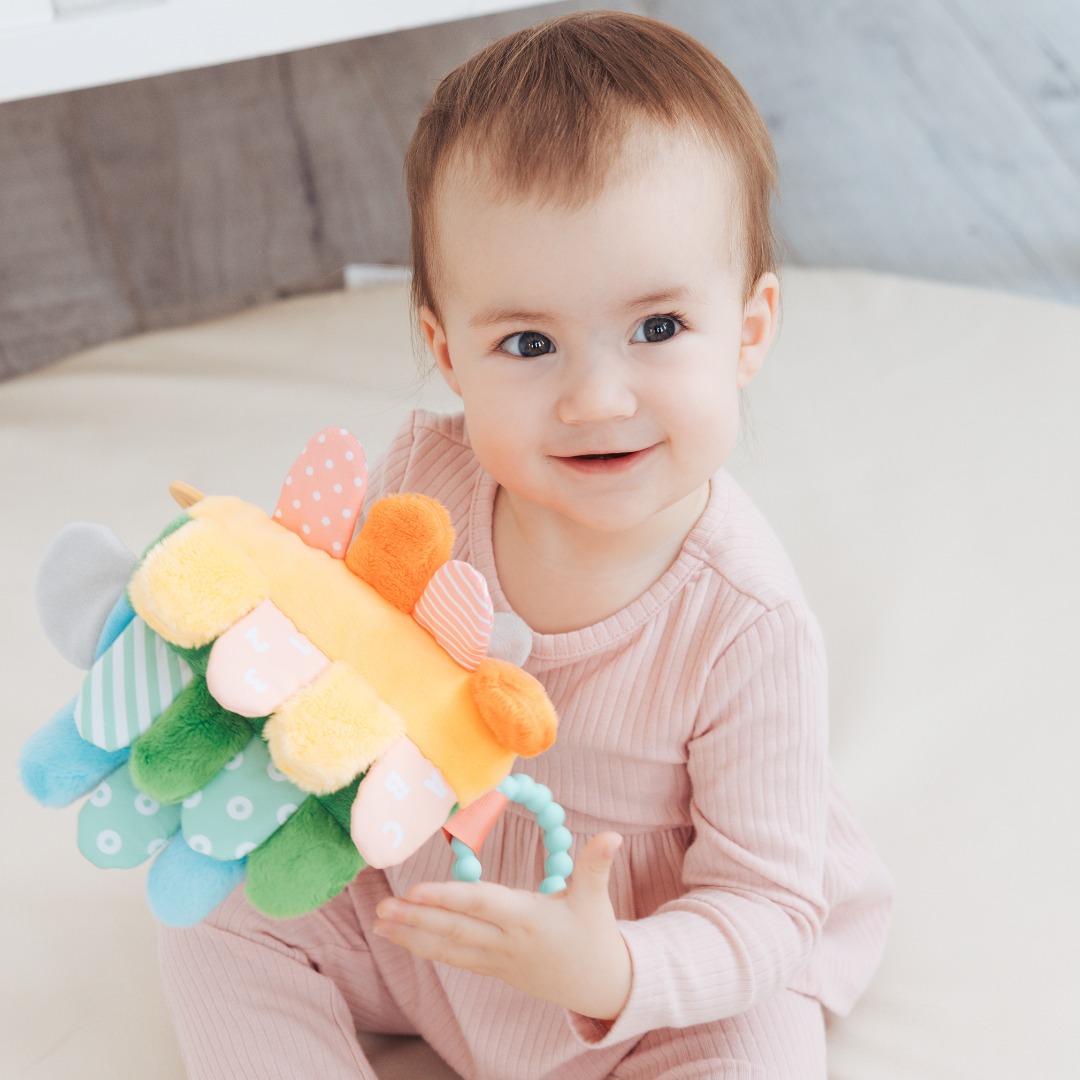 Pearhead - Vente Peluche – enfant et bébé - Jouet Sensoriel et Éducatif Câlin Hedgie1