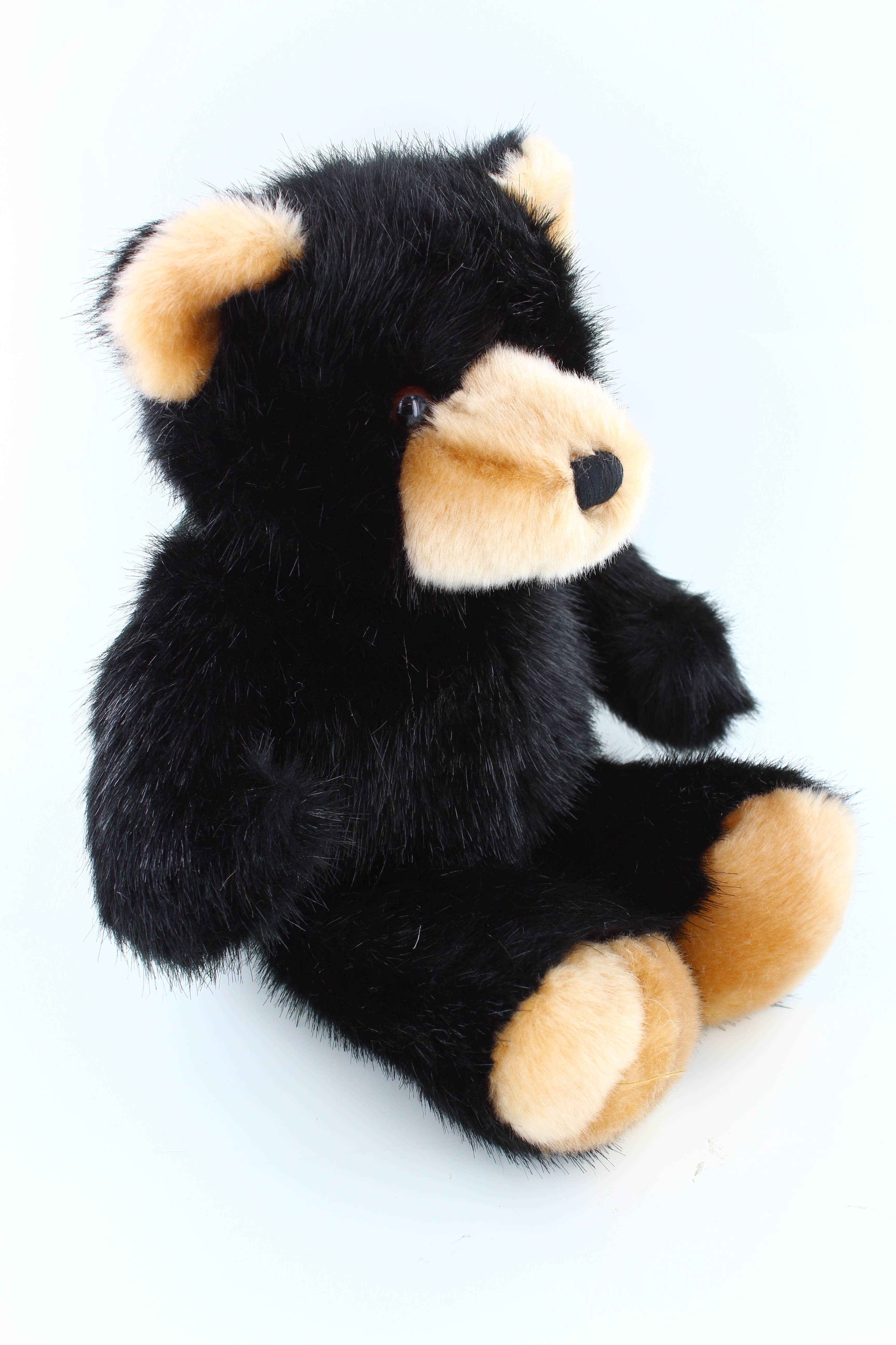 Plushland - Wholesale Stuffed/Plush Toy - Kids & Baby - Traditional Super Soft Black Bear 11"1
