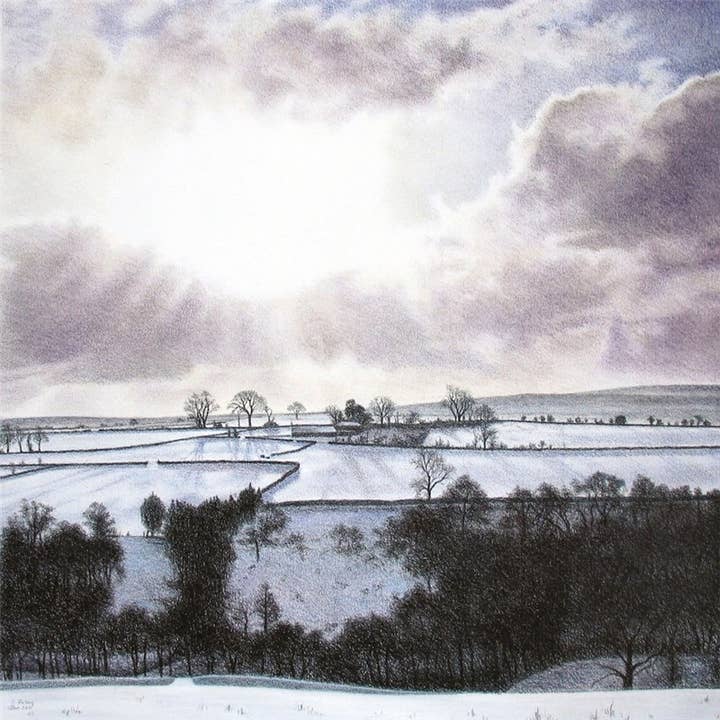 Greeting Card Sun and Snow for wholesale by Natural Partners Limited