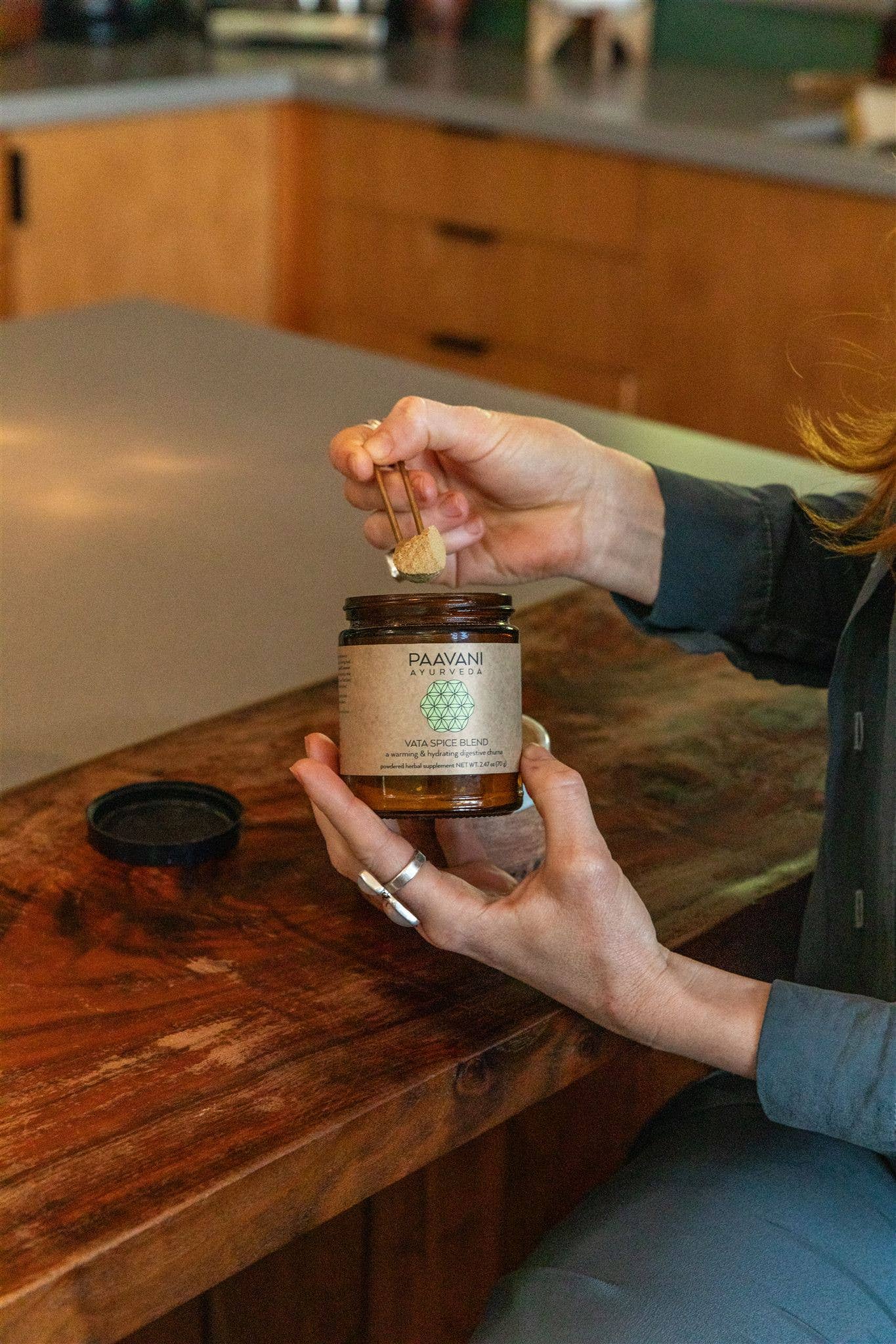 PAAVANI Ayurveda - Wholesale Dried Spice Mix - Vata Spice Blend | Warming & Hydrating Digestive Churna5