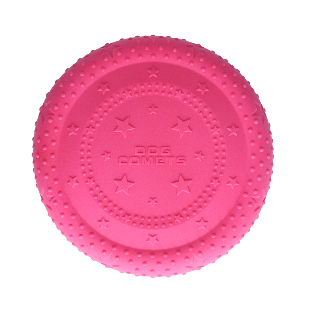 Hofman Animal Care - Vente Balle – chien - Frisbee UFO Dog Comets rose2