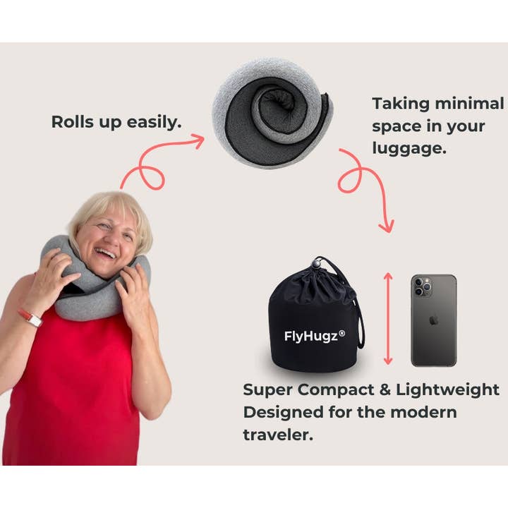 FlyHugz® - Wholesale Travel Pillow - FlyHugz® Travel Pillow