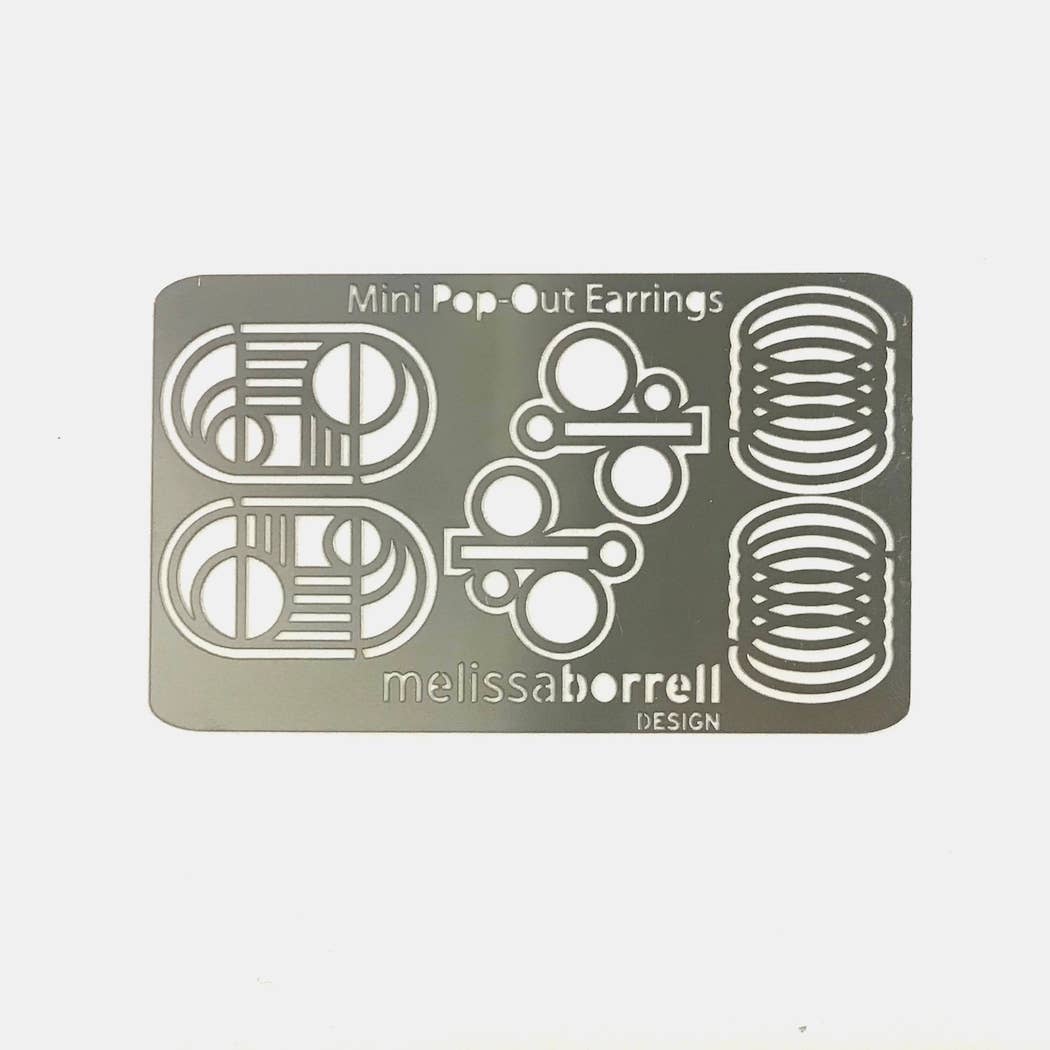 Pop-Out Jewelry - Wholesale Jewelry Set - Mini Geo Pop-Out Earring Set0