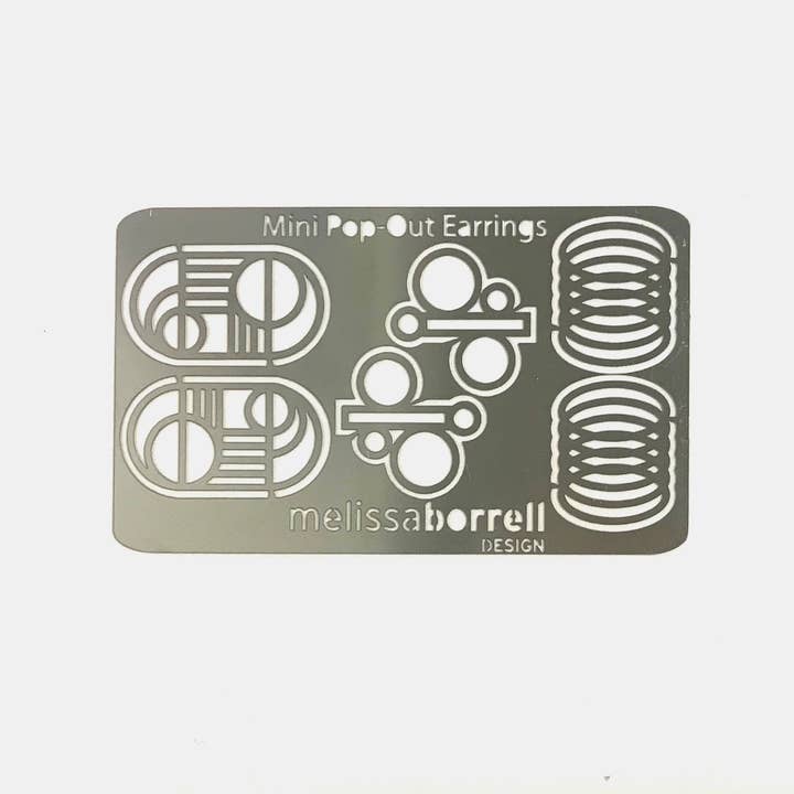 Pop-Out Jewelry – Engroshandel Smykkesæt – Mini Geo Pop-Out Øreringe Sæt