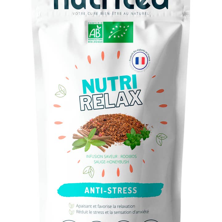 Nutritea - Wholesale Health/Detox Tea - NutriRelax Organic Anti-Stress Herbal Tea
