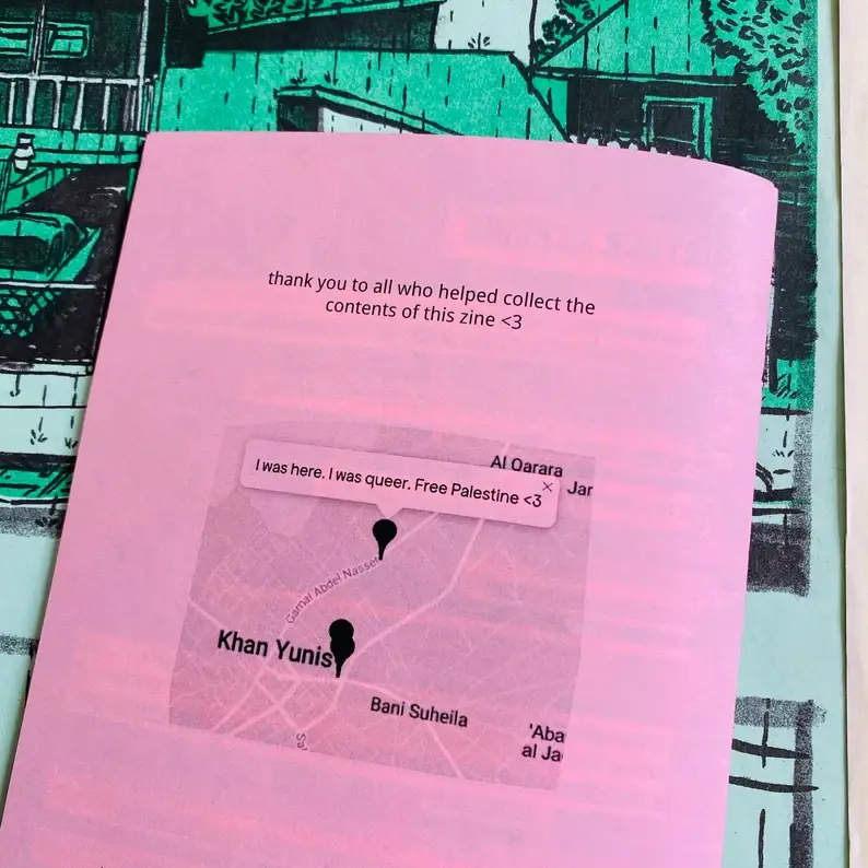 Pleasure Pie – wholesale Magazine – Queer Voices from the Fight for Palestinian Liberation zine8