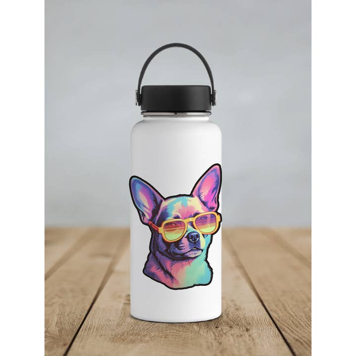 Ozark Sticker Company - Wholesale Sticker - Colorful Chihuahua Sticker