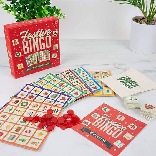 Gift Republic – wholesale Board game – Festive Christmas Bingo2