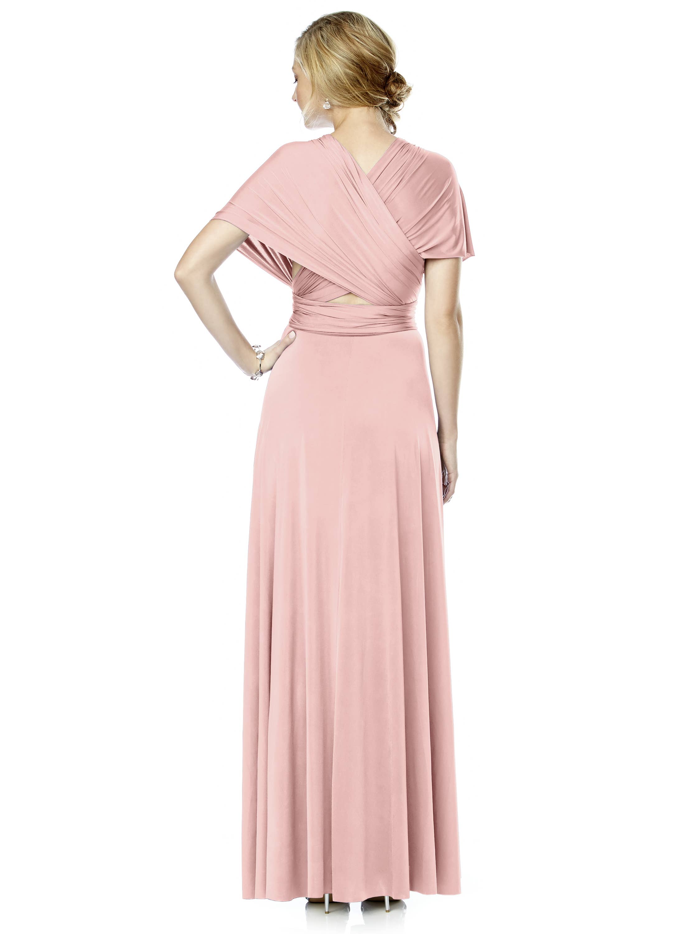 Dessy Group – Großhandel Kleid – Damen – Twist Wickelkleid: Lang74