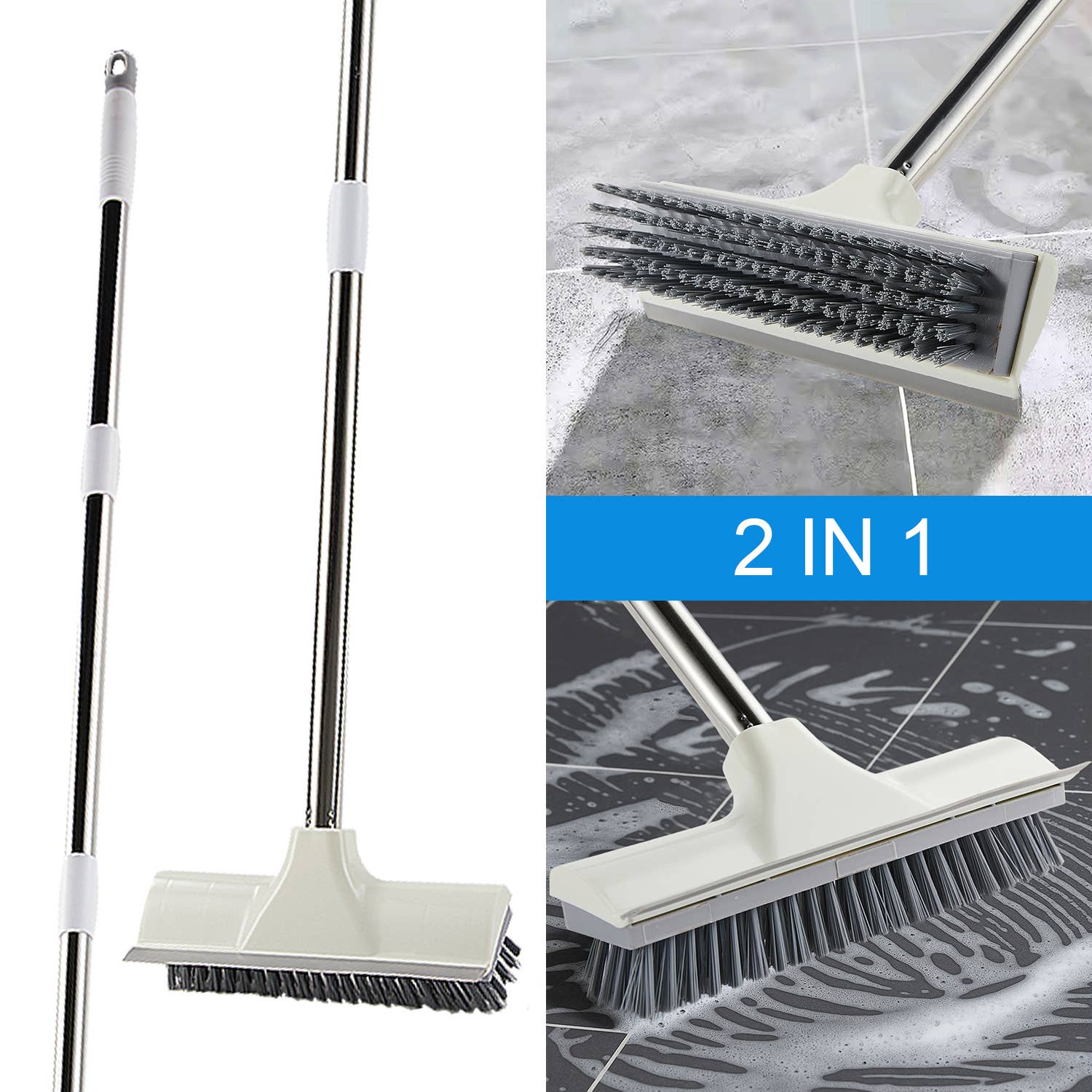 Daniel James – wholesale Cleaning brush – All Surface Cleaning Broom with Adjustable Handle 16