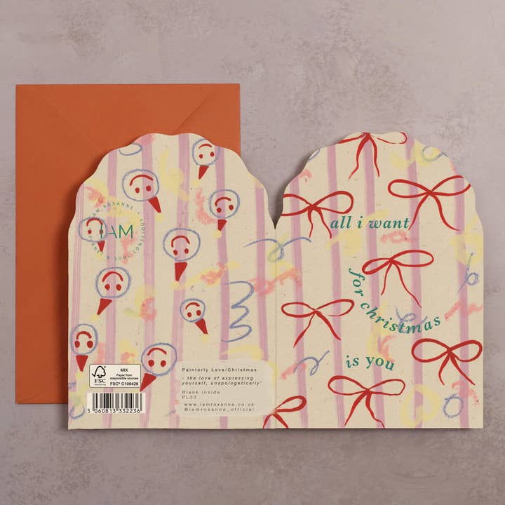 I am Roxanne - Wholesale Christmas Card - All I Want Christmas Card | Christmas Cards | Holiday Cards2