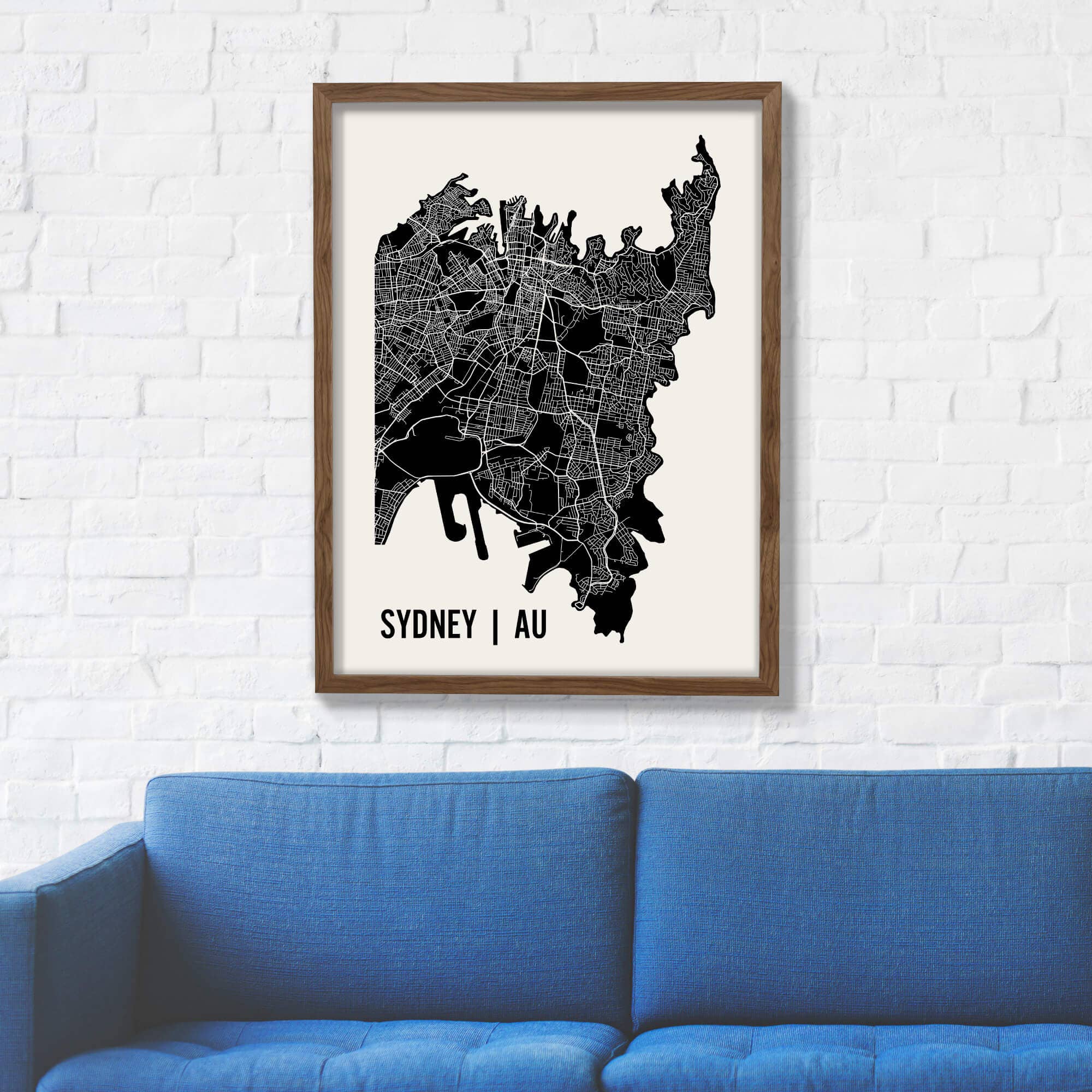 Mr City Printing - Wholesale Kunstprint - Sydney Kaart Art2