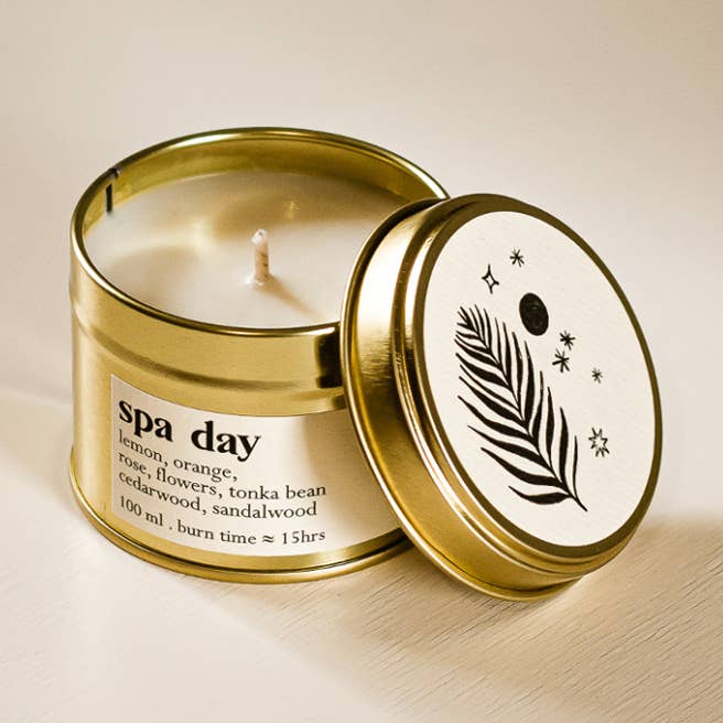 LIMA Cosmetics - Wholesale Travel Candles - Spa day small scented candle, 100 ml0