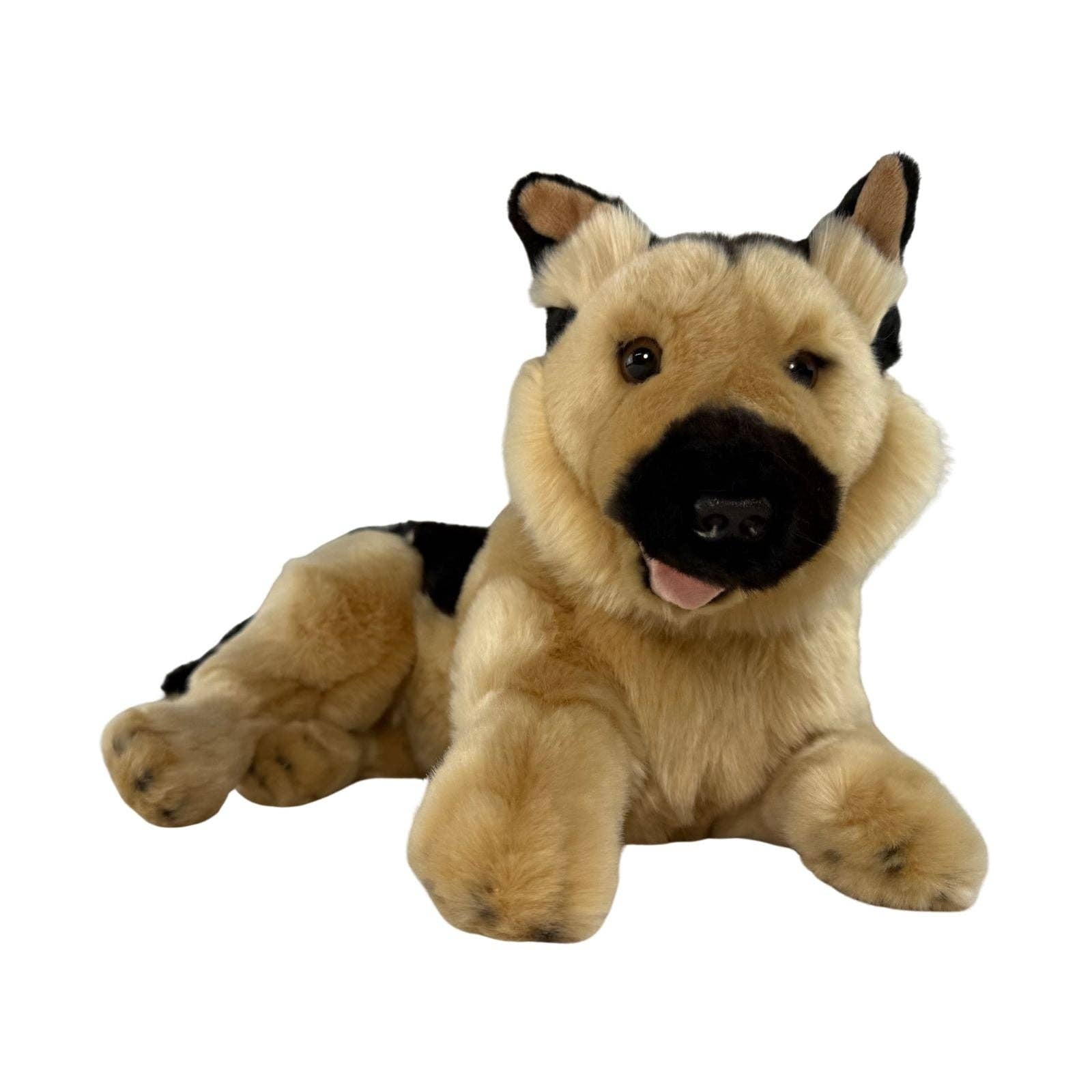 Bocchetta Plush Toys - Wholesale Stuffed/Plush Toy - Kids & Baby - King - German Shepherd - 40cm lying7