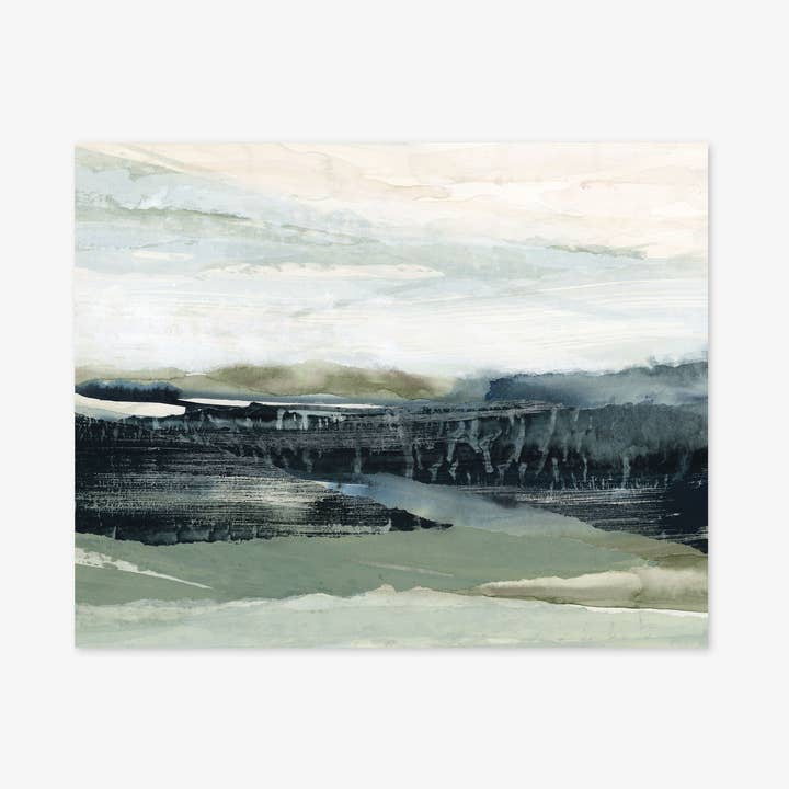 "Dark Forest No. 1" A Horizontal Print by Lara Eckerman for wholesale by Lara Eckerman Art