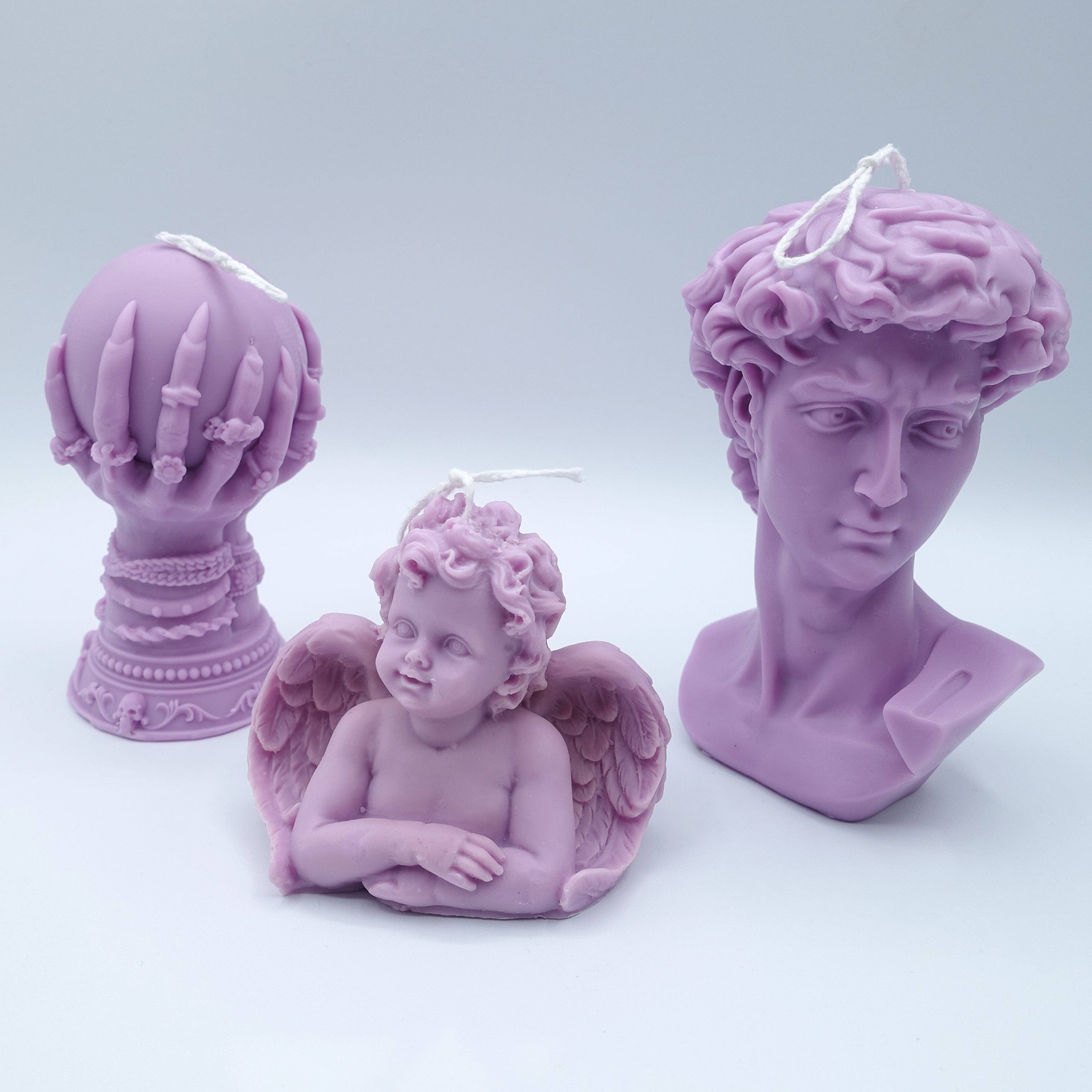 Daemon srls - Wholesale Novelty Candle - DAVID XL~Candela artigianale profumata in cera di soia Misura Big7