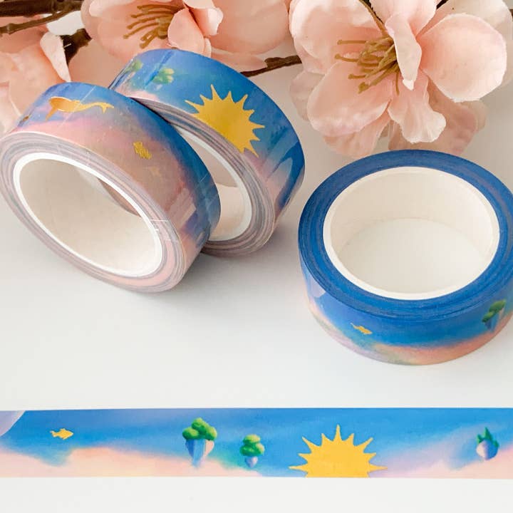 An Ocean of Sky Day Collection Washi Tape for wholesale by Keely Studios