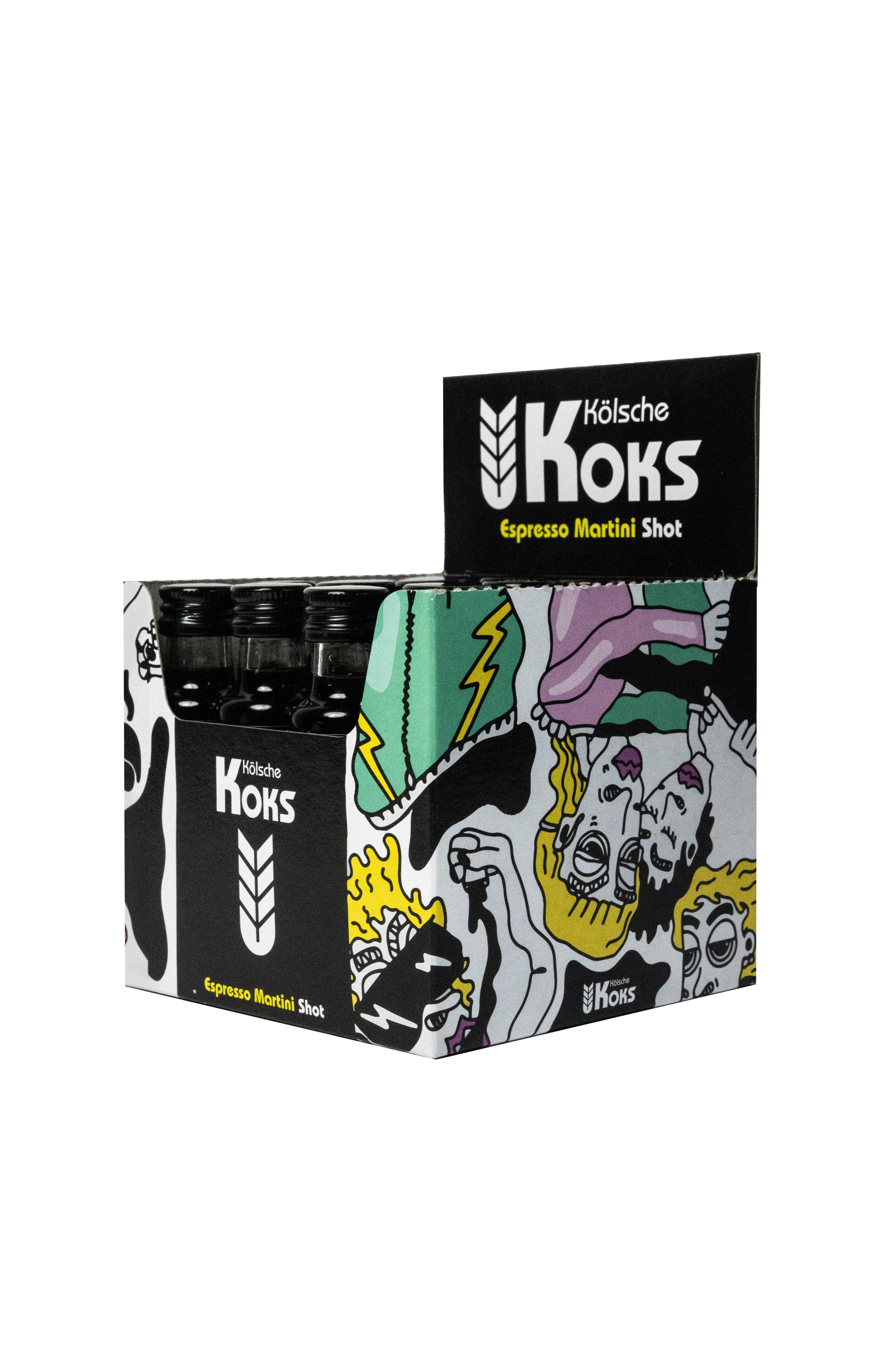 Kölsche Koks - Wholesale Liqueur - Kölsche Koks - Espresso Martini Shots 16x0.02l1
