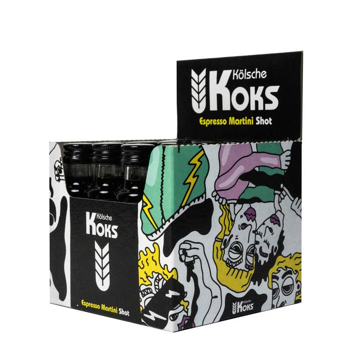 Kölsche Koks - Wholesale Liqueur - Kölsche Koks - Espresso Martini Shots 16x0.02l1