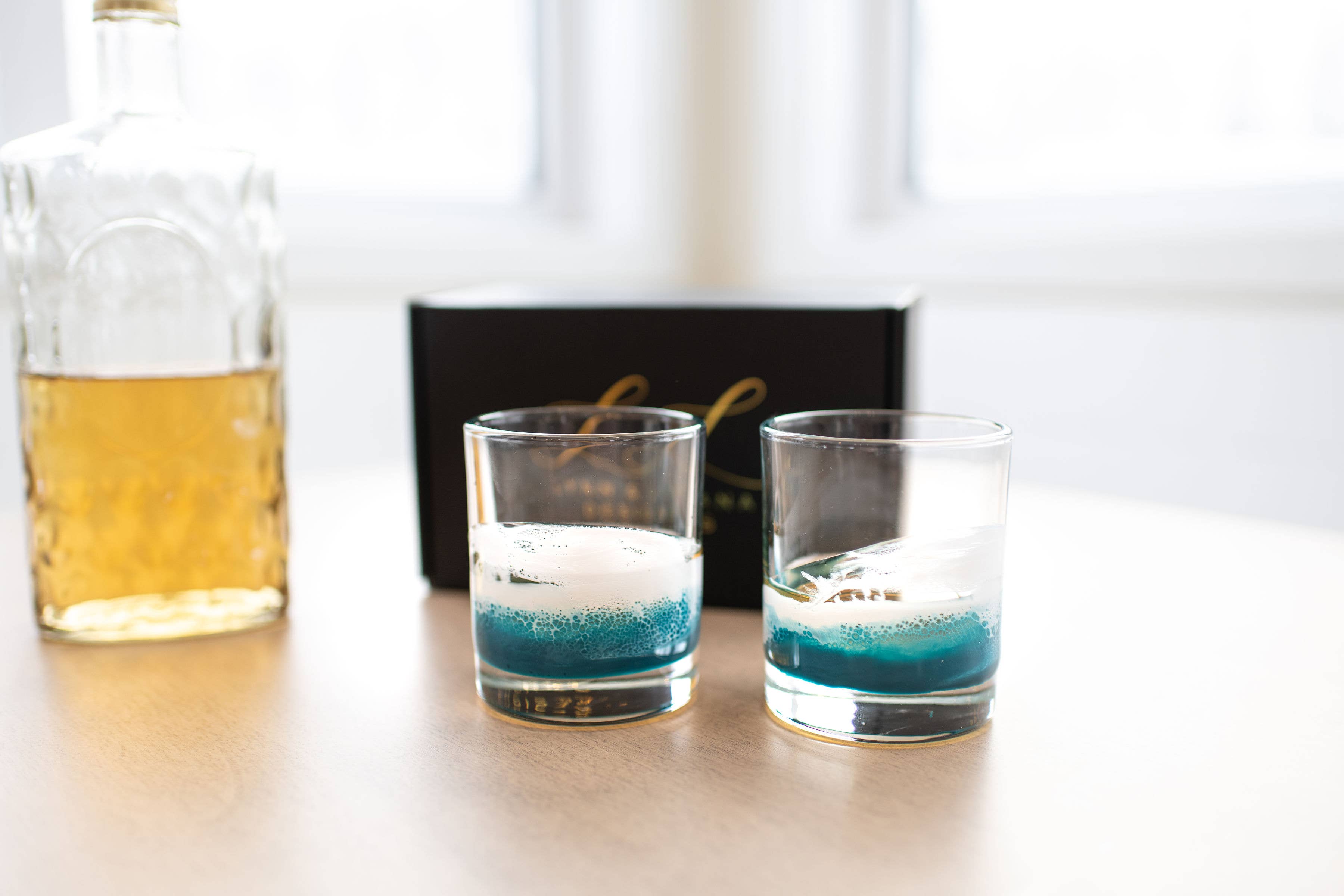 Lynn & Liana Designs - Wholesale Cocktail/Liquor Glass - NEW!!! Resin Coated Old Fashioned Whisky Glasses -NO TARIFFS5