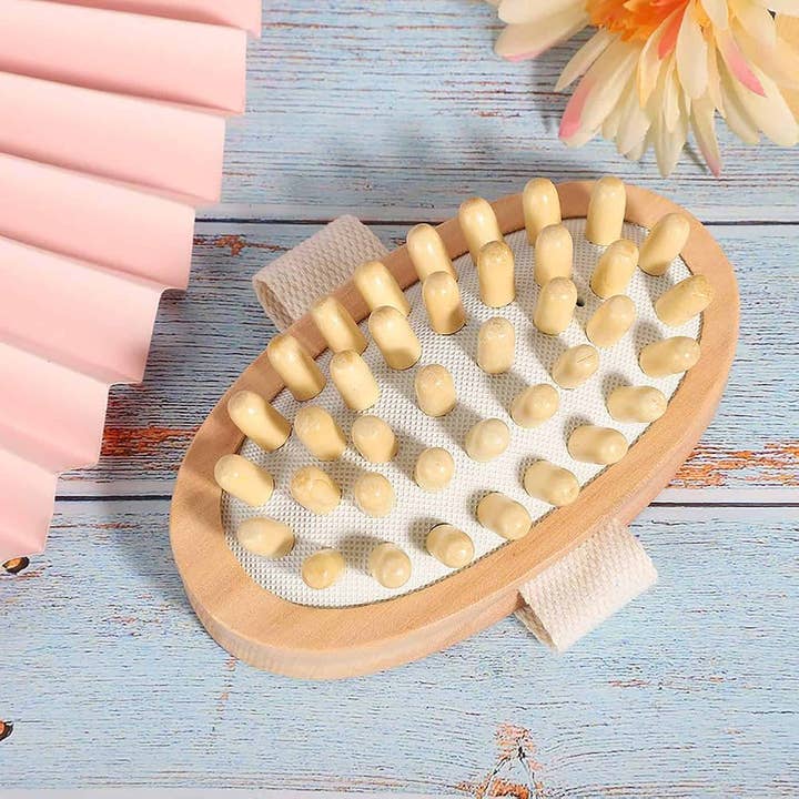 Evideco French Home Goods - Wholesale Body Massager - Natural Wooden Lymphatic Drainage Tool - Body Massager8