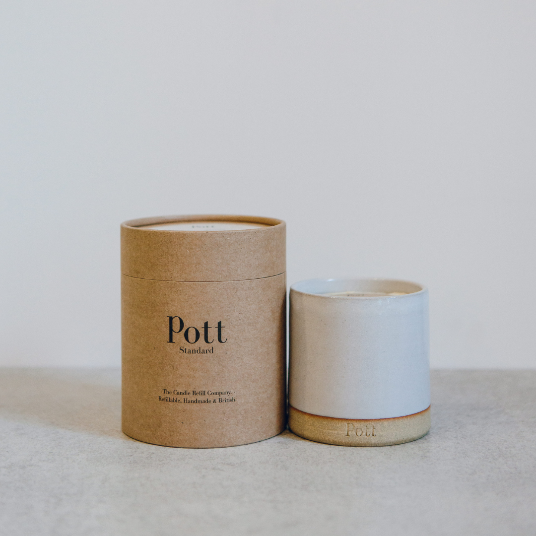 Pott – wholesale Jar/filled candle – Speckle Candle With Orangery3