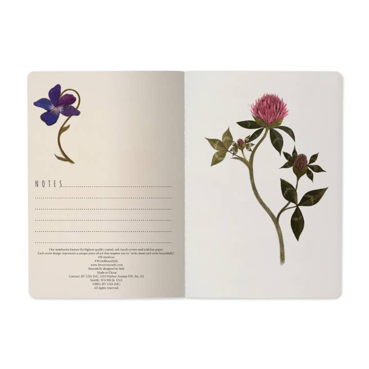 BV by Bruno Visconti - Wholesale Notebook - Symmetrical Flora Notebook3