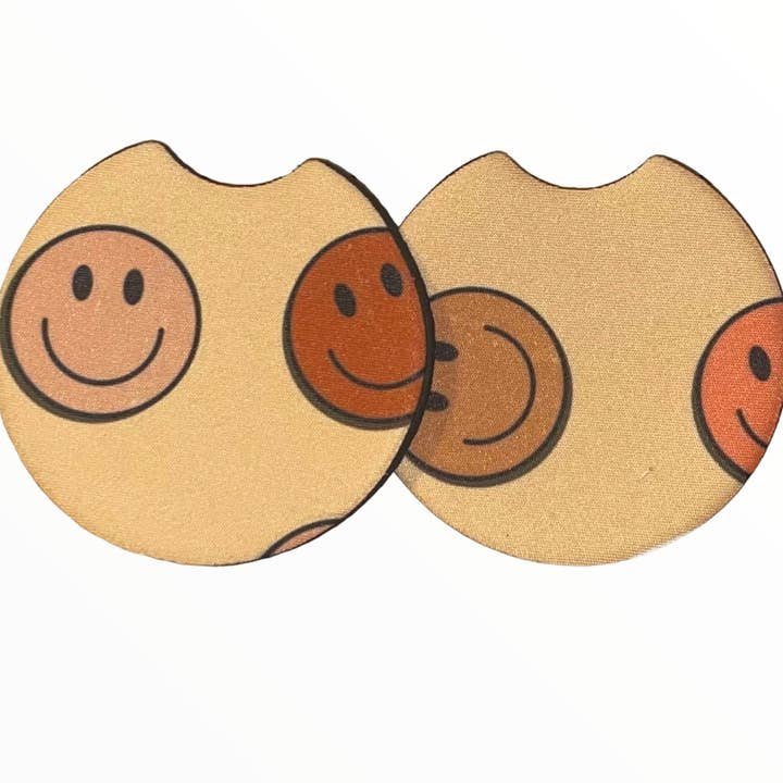 Car Coasters for wholesale by Let's Go Boho Boutique