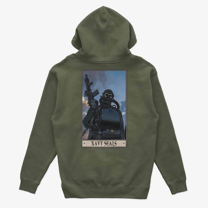Felpa con cappuccio dei Navy Seals per la vendita all'ingrosso da parte di Platoon Daddy LLC