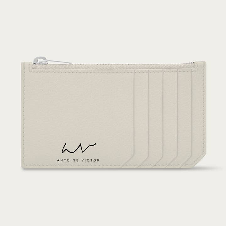 Étui zippé Antoine Victor - Ivoire pour la vente par Antoine Victor