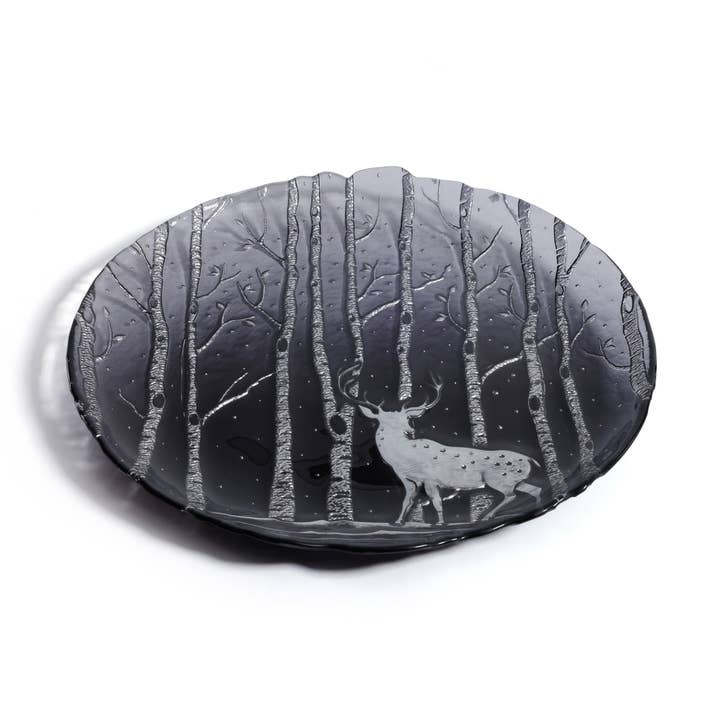 Wilderness Glas-Dinner-Teller für den Großhandel von Zodax