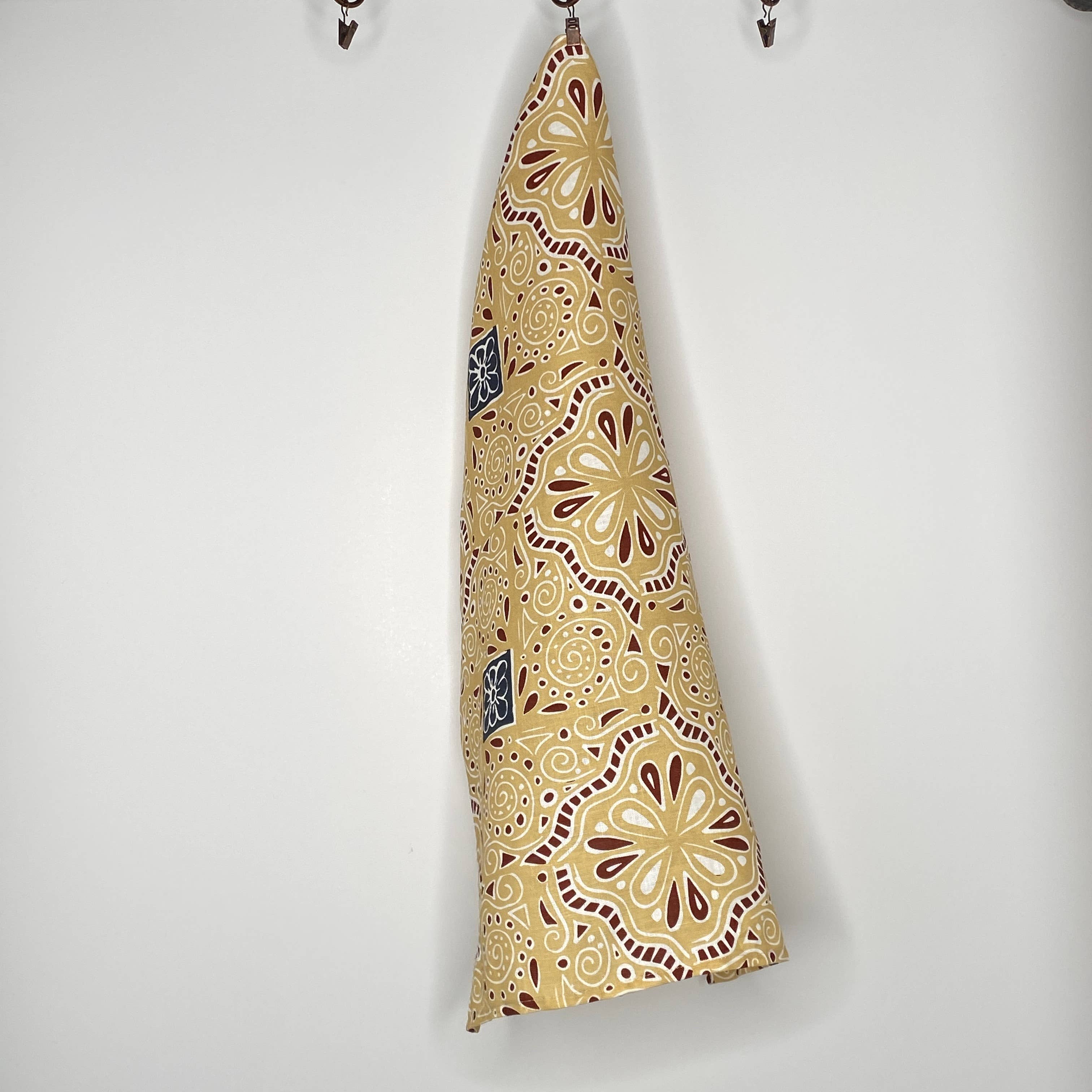 Cher the Fire - Wholesale Tea Towel - Tea Towel - Southwest Hacienda Verano linen towel and napkin5