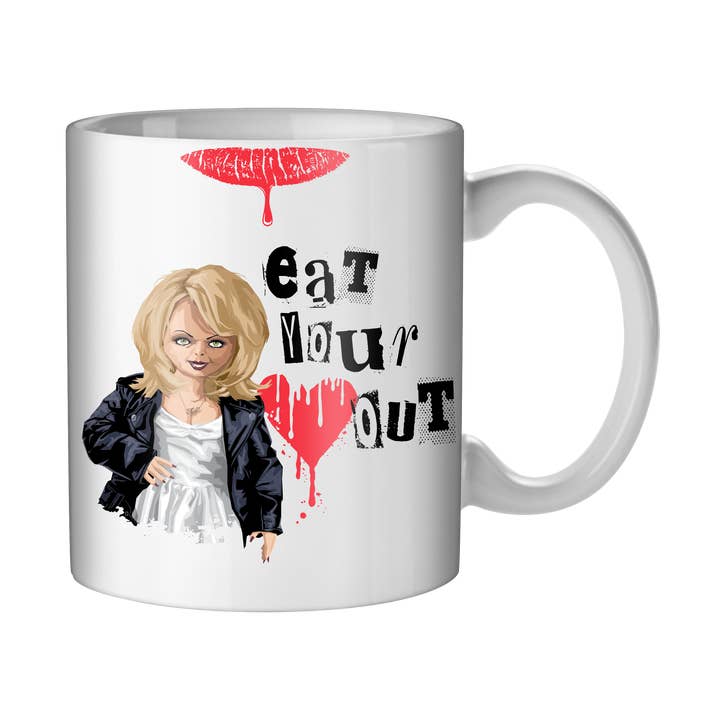 Tasse en céramique Chucky Eat Your Heart Out 20 oz pour la vente par Silver Buffalo