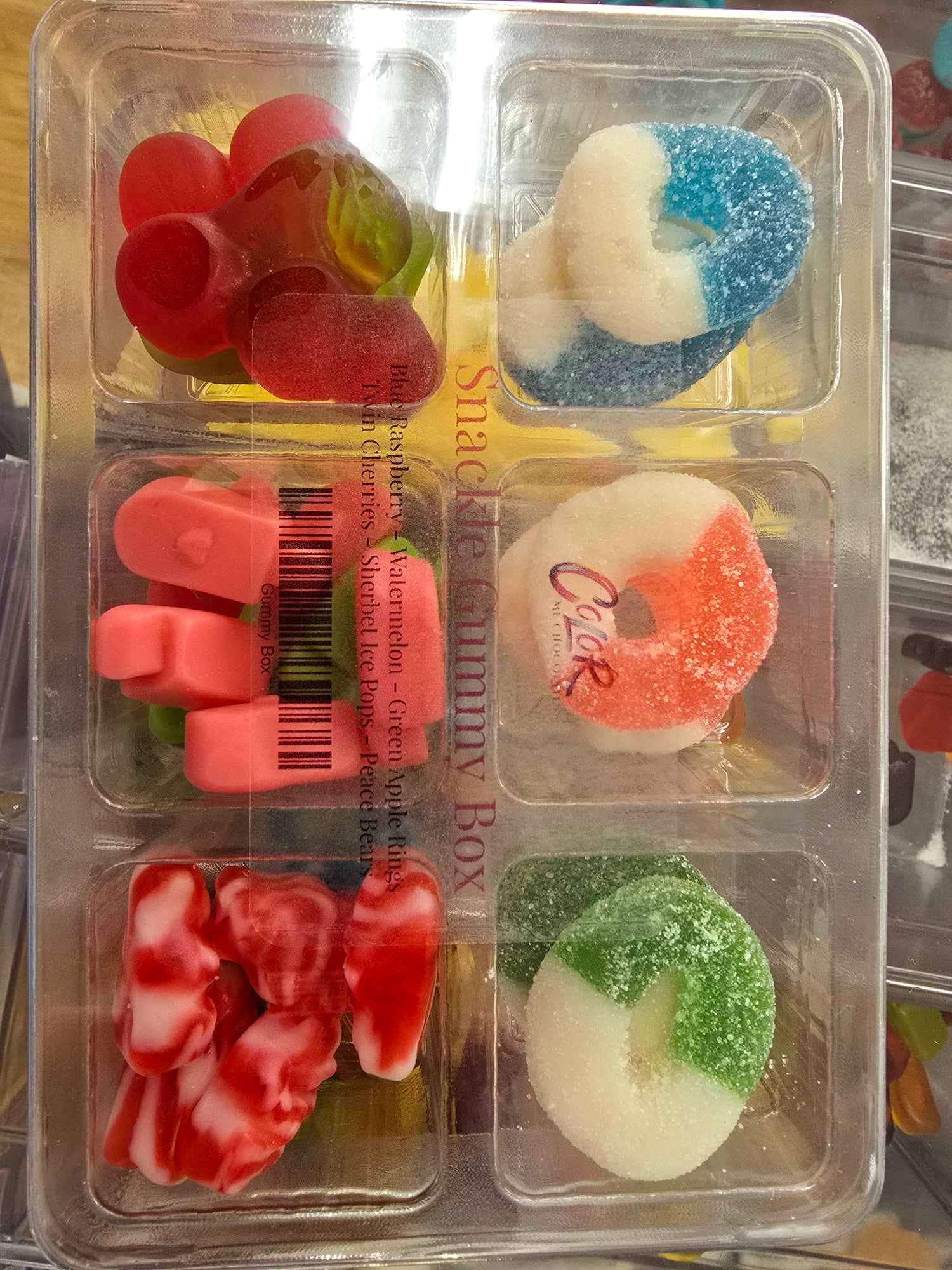 Color Me Chocolate – Gomas por atacado – Caixa de Presentes Snackle Gummy - Tradicional1