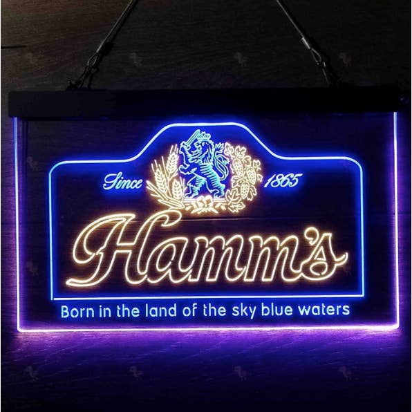 Glow Neon - Wholesale Neon Sign - HAMM'S BEER SINCE 1865 NEON-LIKE LED SIGN10