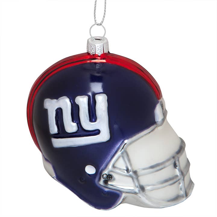 Official Store - Wholesale Ornament - New York Giants - Glass Helmet Ornament