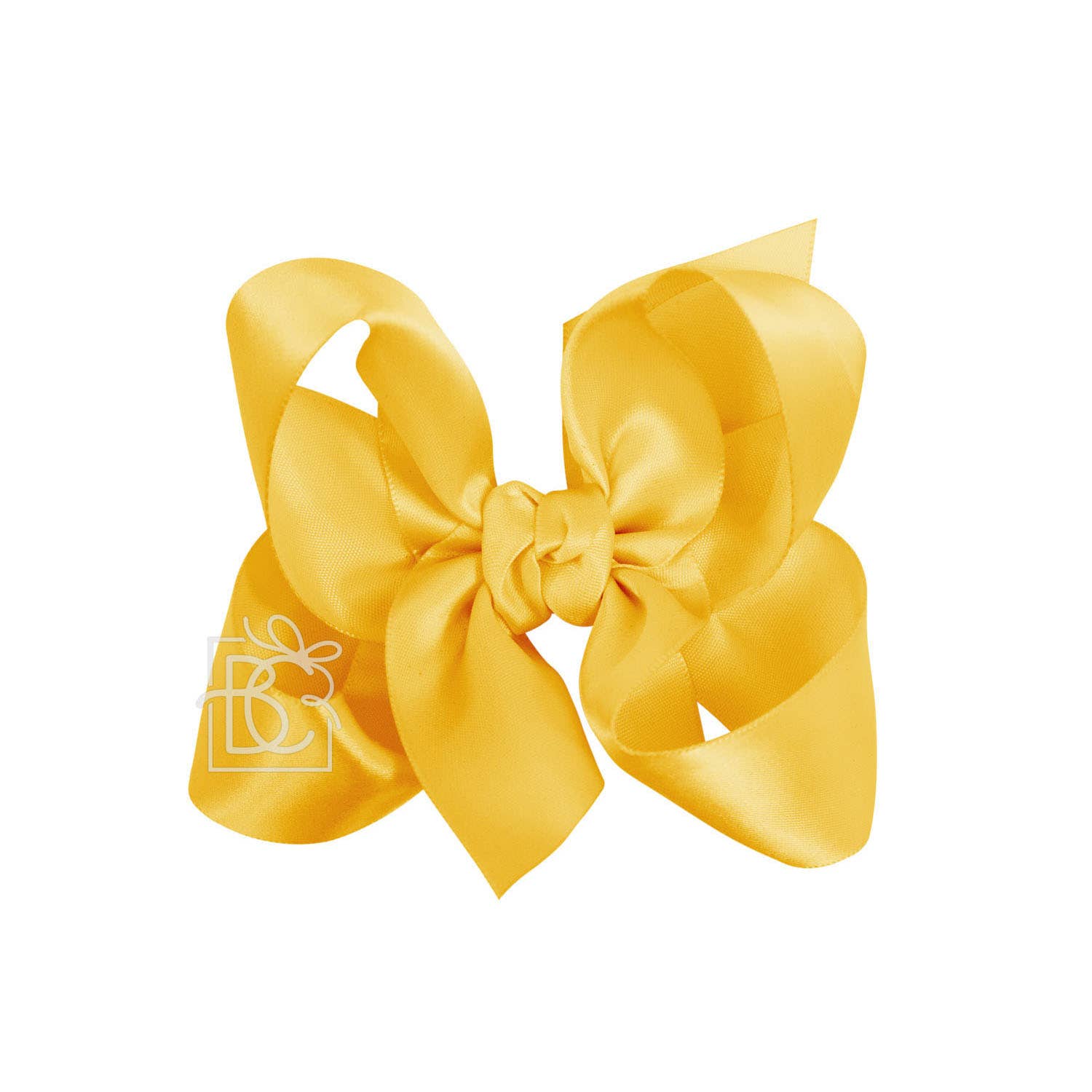 Beyond Creations, LLC - Wholesale Hair Bow - Kids - SATIN BOW ON CLIP282