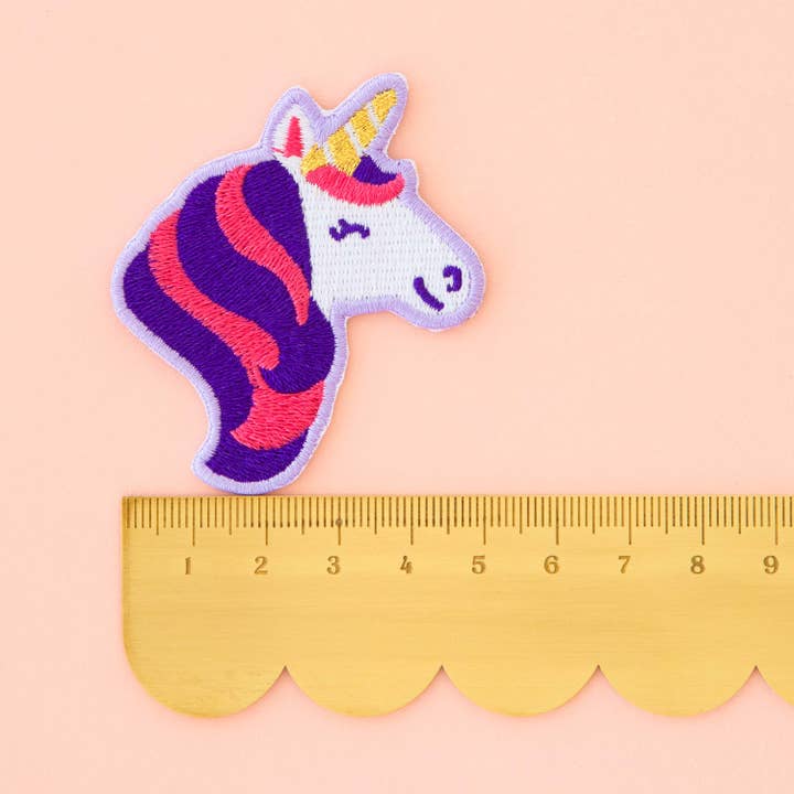 Sarah Hearts - Wholesale Patch - Unicorn Iron-On Patch