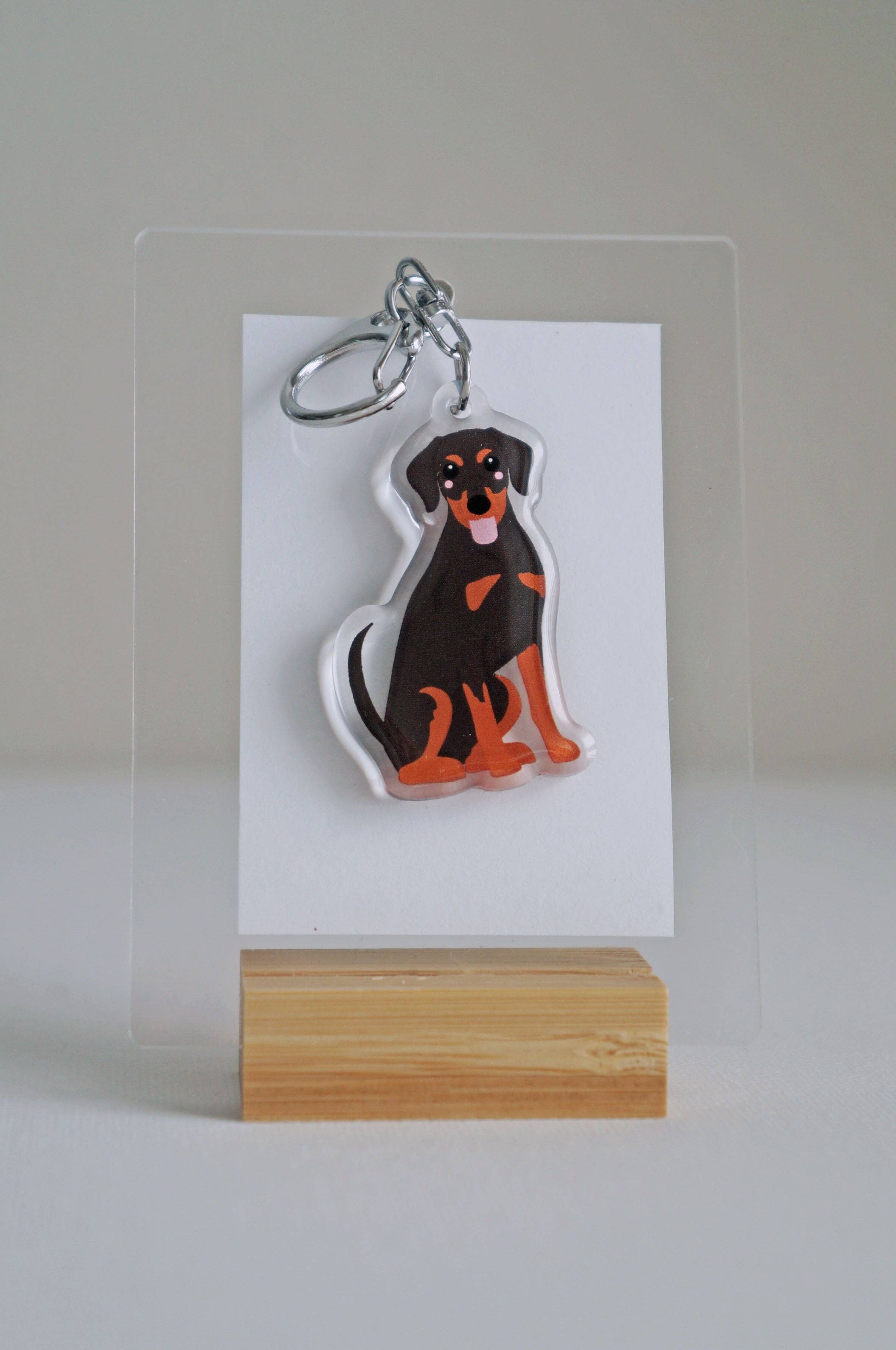 kiwi & WILLOW - Wholesale Keychain - Unisex - Doberman Epoxy Keychain4