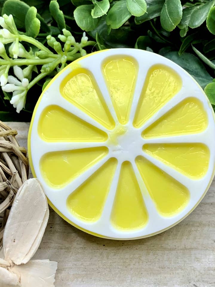 Lemon Soap for wholesale by Plunk Soap and Candle Company