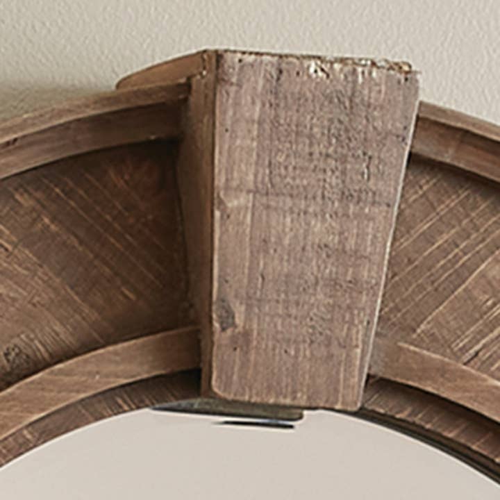 Park Designs – wholesale Wall mirror – Oval Distressed Wood Mirror2