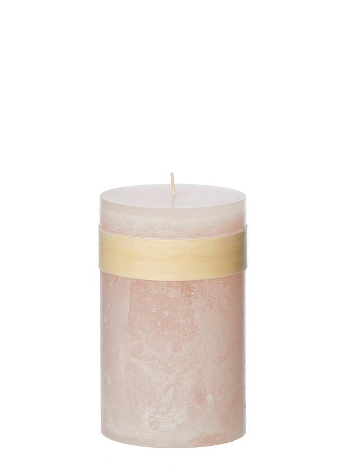 Timber Candle Soft Pink for wholesale by Lübech Living