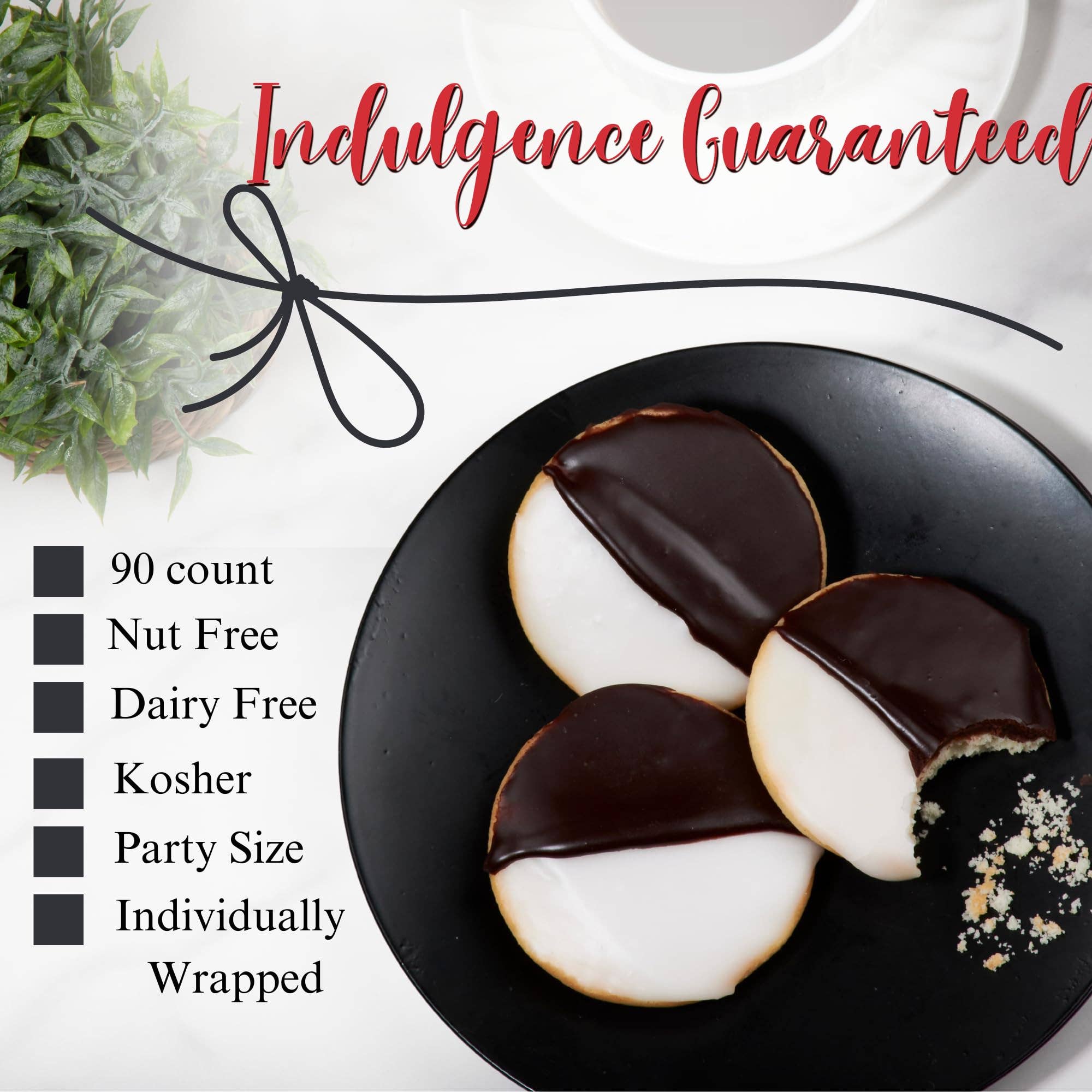 Stern's Online - Wholesale Cookie - Black & White Cookies | 90 Individually Wrapped Cookies 8