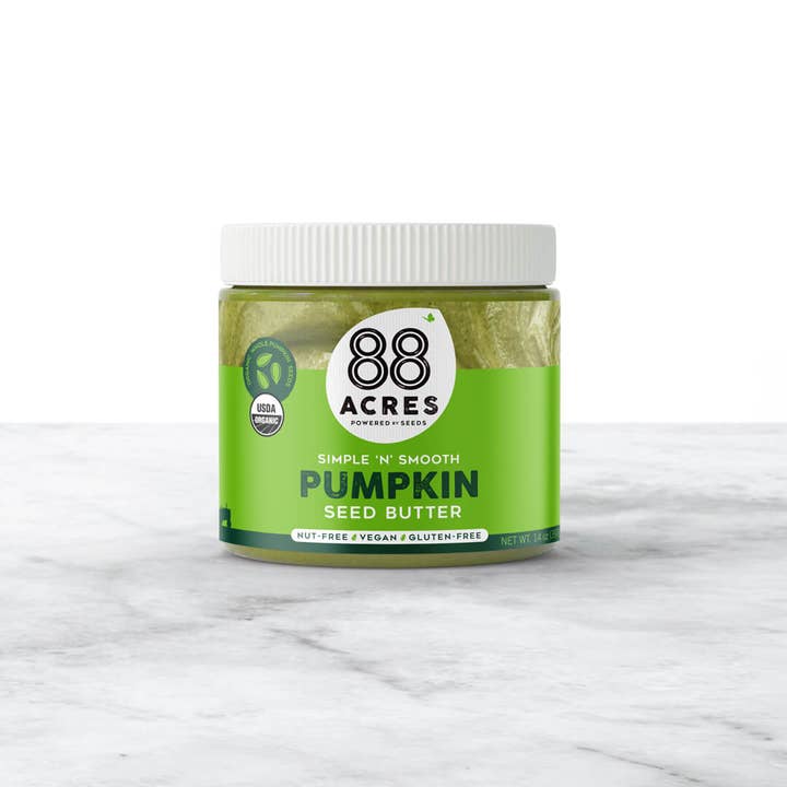 Roasted Pumpkin Seed Butter Jar for wholesale by 88 Acres