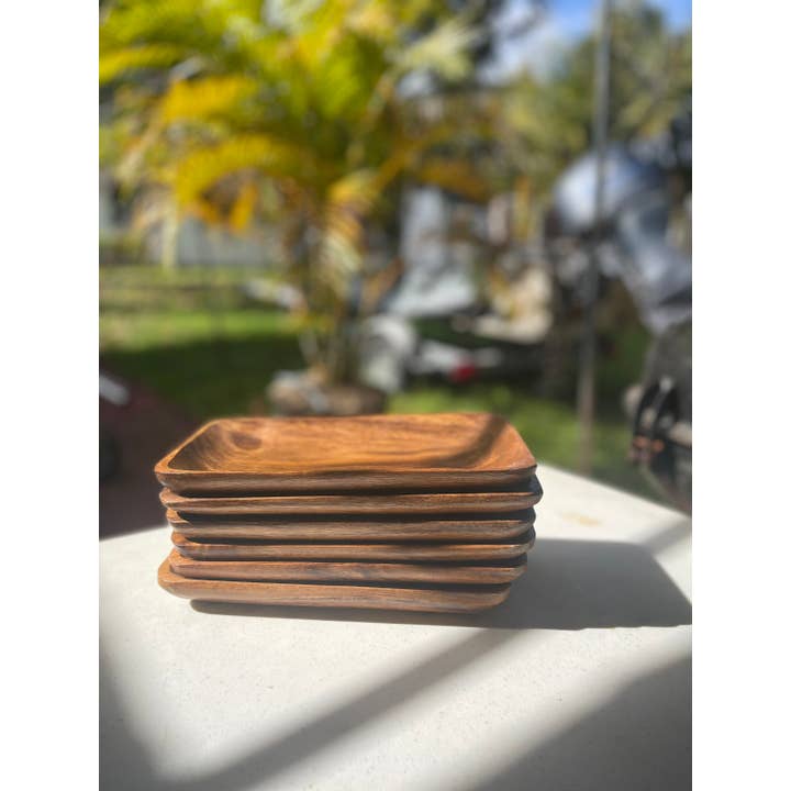 Woodware&Co - Wholesale Serving Tray - Rectangle-Shaped Acacia Wooden Trays