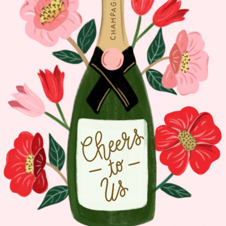 Paige & Willow – Engroshandel Valentinsdagskort – Skål til os2