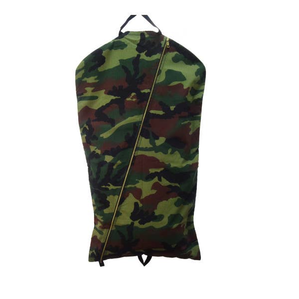 Woodland Seersucker Hanging Garment Bag | Mint for wholesale by Mint