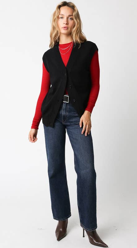 Olivaceous - Wholesale Knit Sweater - Women's - Rory Sweater0